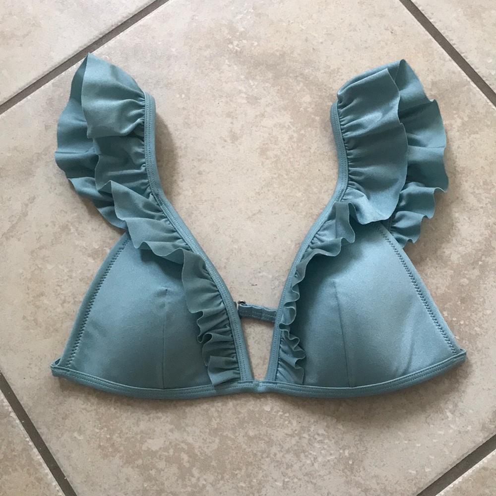 Ruffle Bikini Top